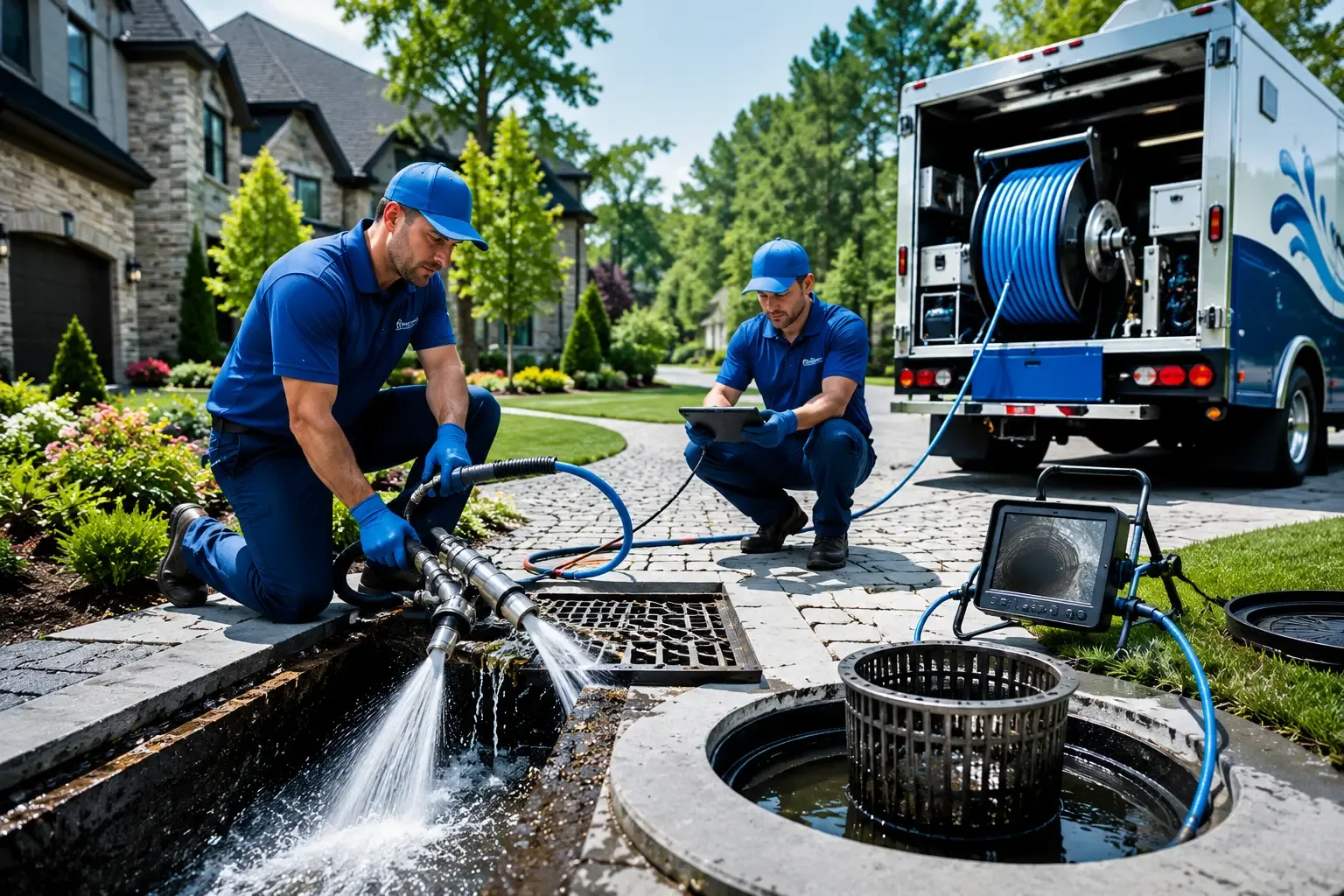 Local outdoor drain cleaning professionals in Sparta, NJ